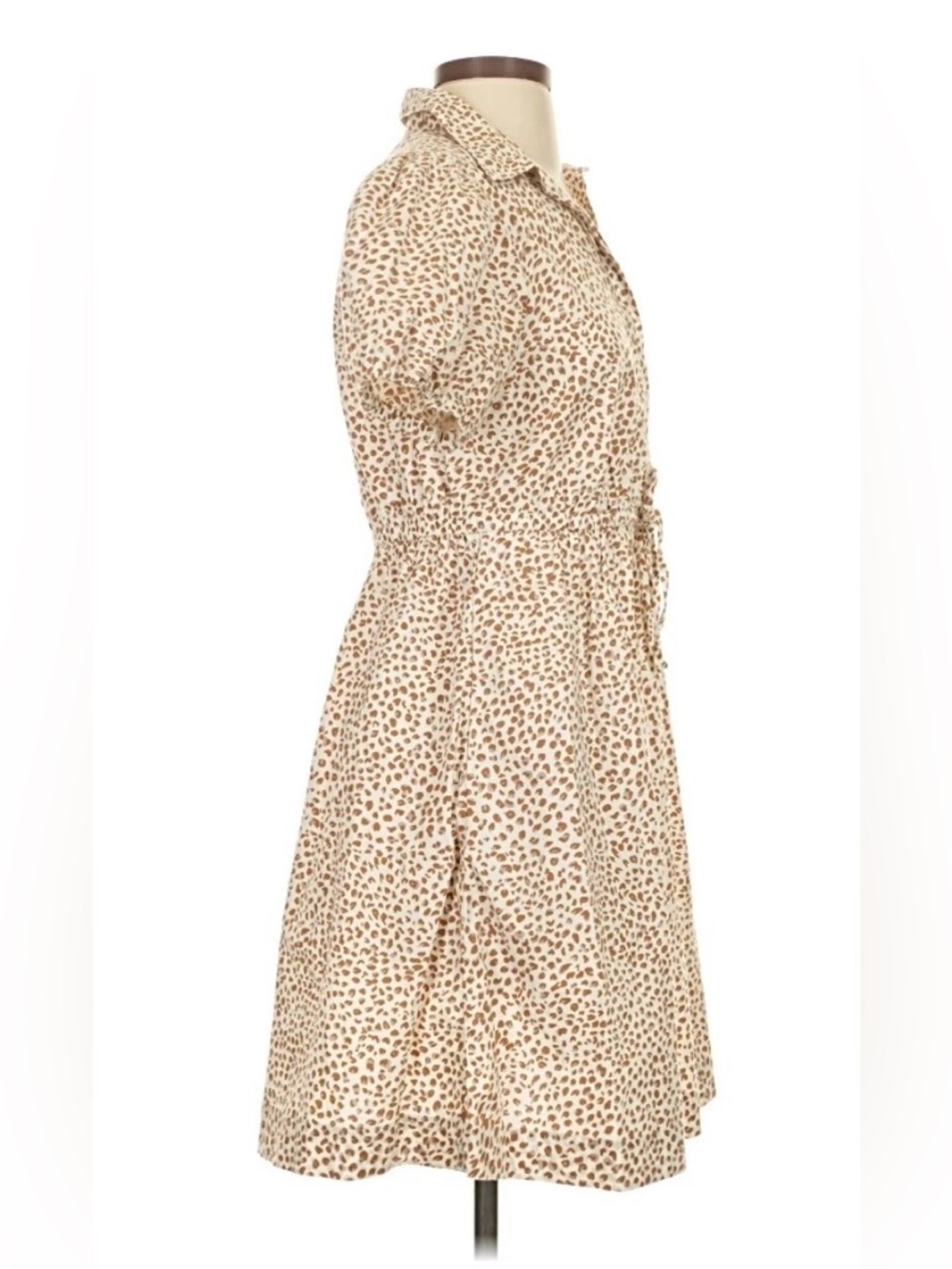 J. Crew Animal Print Shirtdress - Picture 5 of 10